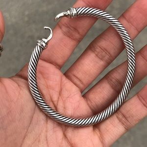 David Yurman Hooked Diamond Bracelet